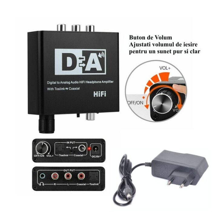 convertor digital analog audio hifi 3 1 |
