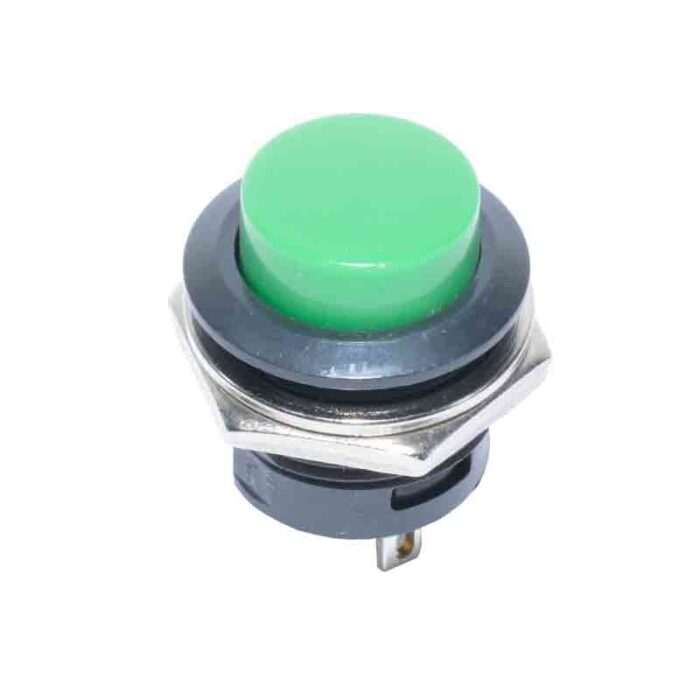 set 4 buc push buton verde fara retinere 14x24mm 2 |